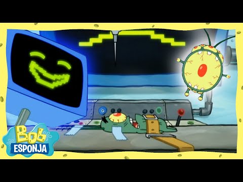 Lo Mejor de Plankton y Karen | Bob Esponja en Español