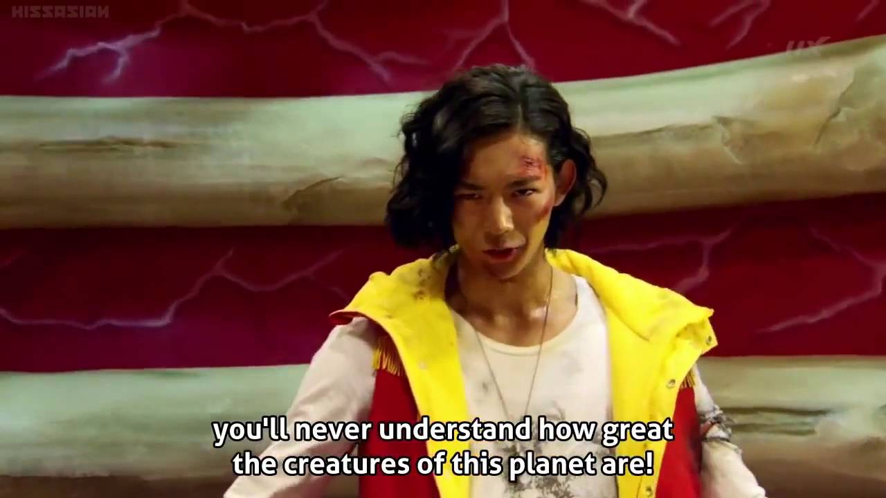 Kyoryu Red vs Deboss [Subtitled]