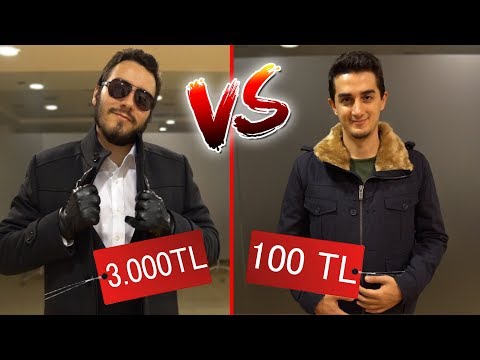 100 TL VS 3000 TL KIYAFET ALIŞVERİŞİ #Bunadeğermi