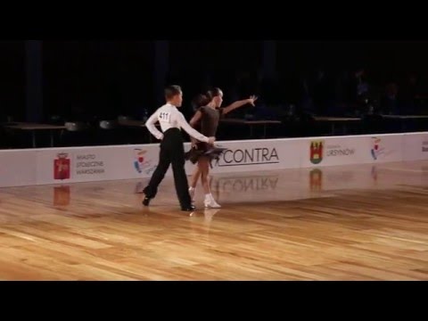 Alans Orda i Arina Mohova. 15/11/2015 Polish cup. Cha cha cha