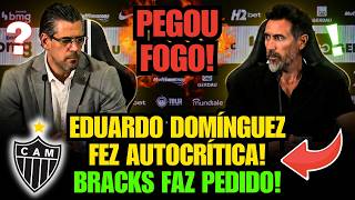 🚨 EDUARDO DOMÍNGUEZ FAZ AUTOCRÍTICA E APONTA SOLUÇÃO! E PAULO BRACKS FAZ PEDIDO AO NOVO TÉCNICO E+