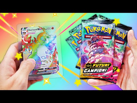 I FOUND A 500€ HYPER CHARIZARD VMAX! - I Open 10 Future Champion Pokemon Boosters