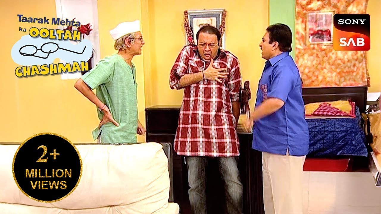 Bapuji की बात सुनकर Bhide को आया Heart Attack | Taarak Mehta Ka Ooltah Chashmah