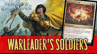Первый! Второй! Первый! Warleader's Soldiers Arena Murders at Karlov Manor Standard DECK GUIDE!