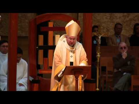 Feast of the Baptism of the Lord, Homily by Archbishop José H. Gomez (1/12/2014)