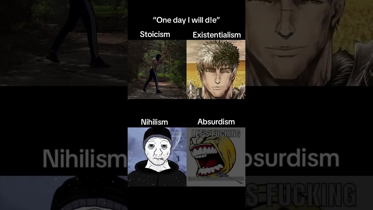 What do you think? #stoicism #existentialism #nihilism #absurdism #philosophy #anime