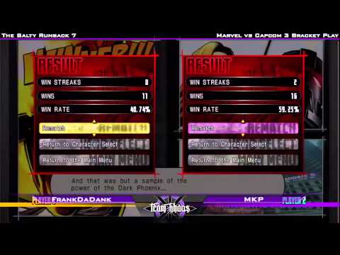 The Salty Runback 7 MvC3 - FrankDaDank vs MKP