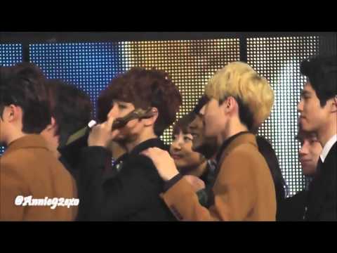 130131 EXO K SHINee Super Junior ending 엔딩 @ Seoul Music Awards 2013