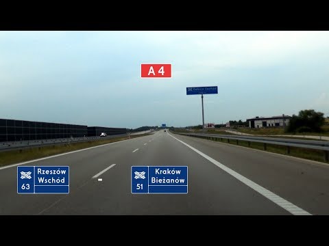 🇵🇱 A4: Rzeszów Wschód - Kraków Bieżanów (3,5x)