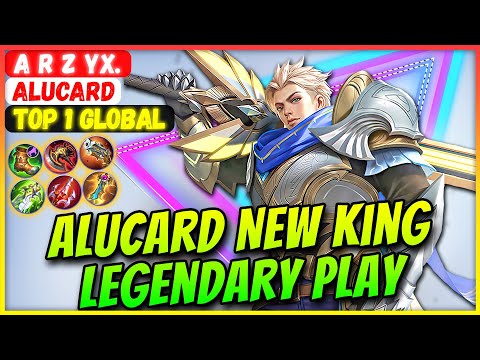 Alucard New King, Legendary Play [ Top Global Alucard ] A r z yX. - Mobile Legends Build