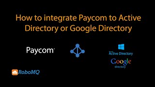 How to integrate Paycom with AD, Azure AD or Google Directory using Hire2Retire.