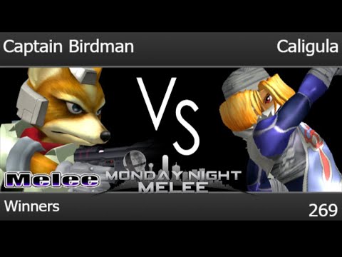 MNM 269 - Captain Birdman (Fox) vs TLOC | Caligula (Sheik) Winners - Melee