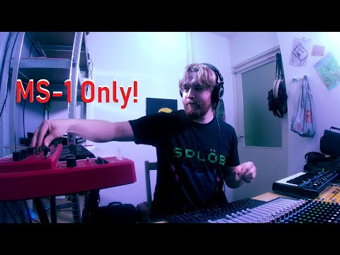 Making a tune using only the Behringer MS1
