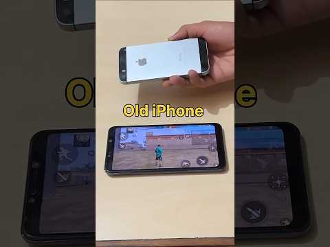Old iPhone 😈 vs Old POCO 💀 iphone 5 vs POCO F1 - FREEFIRE DAMAGE TEST #freefire #poco #iphone