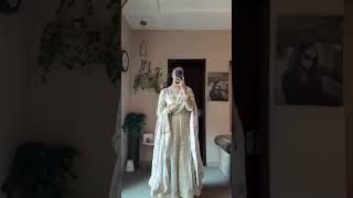 Gold Embellished Chiffon Peshwas - Video 1