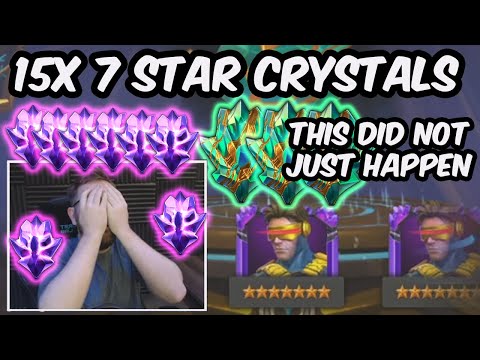 KABAM'S RIG RAY DESTROYED ME - 15x 7 Star Crystal Opening - Marvel Contest of Champions
