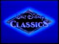 Dark Blue Feature Presentation 1992 Clean Walt Disney Classics Logo THX Logo Version 1