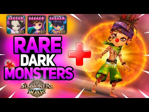 EPIC TEAM with RARE Dark Damage Dealers in Summoners War