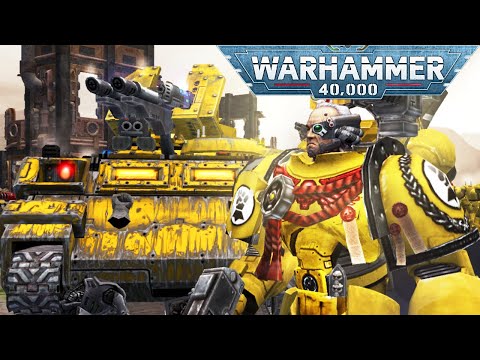 UNIFICATION MOD 2023 ▶ Imperial Fists vs Necrons! - Warhammer 40,000: Dawn of War: Soulstorm