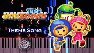 Team Umizoomi Theme Song Piano Tutorial