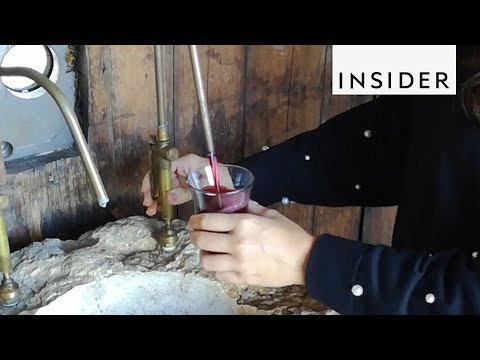 This is a Free 24-Hour Wine Fountain
