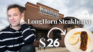 Eating at LongHorn Steakhouse. The BEST AFFORDABLE Casual Steakhouse Chain in the U.S.