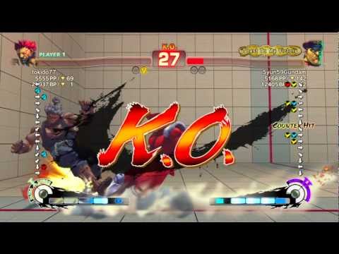 SSF4 AE 2012 Tokido77 (Akuma) Vs Syun59Gundam (Bison)