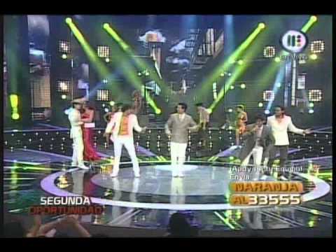 pedro navajas Equipo 6 naranja Cesar,Manuel,Menny y Sebastian en segunda oportunidad Octavo concierto