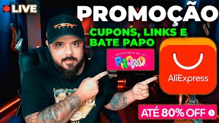 🔴LIVE: PROMOÇÃO DE PEDALEIRAS E PEDAIS NO ALIEXPRESS COM PREÇO ABSURDO!!!!