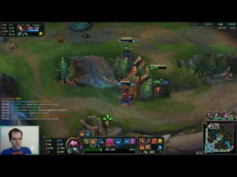 Dr. Mundo vs Irelia, top lane, Diamond, with commentary