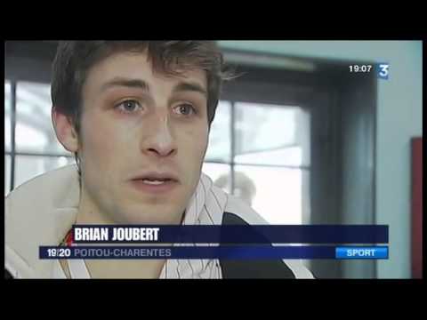 Brian Joubert in Zagreb 2013 - TV-news - 24.01.2013