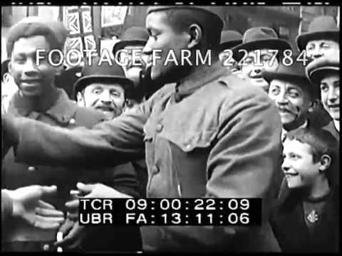 WW1 Austria , American Soldiers Celebrate 221784-08 | Footage Farm