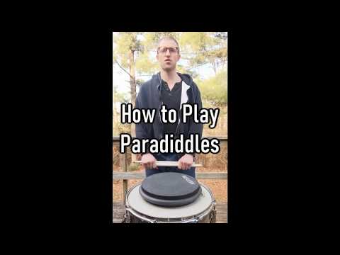 Why are paradiddles so important?? And how to play em....