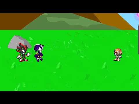 SSF2 Mod Battle: DarkSpine Sonic & Dark Shadow Vs Tikal