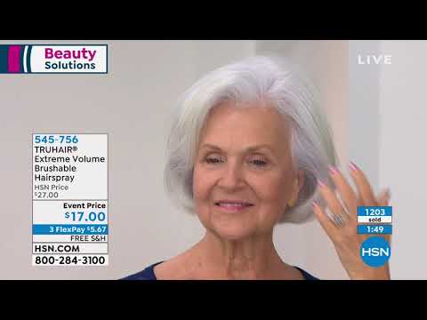 TRUHAIR Extreme Volume Brushable Hairspray