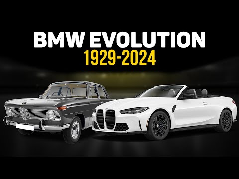 BMW Evolution (1929-2024)