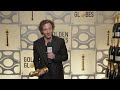 Jeremy Allen White | 81st Golden Globes Winner's Backstage Interview
