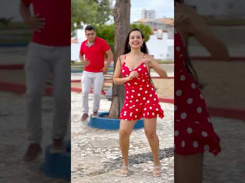 No início foi difícil me conquistar, mas depois deu certo ❤️ Assim que nos apaixonamos 😍 #dança
