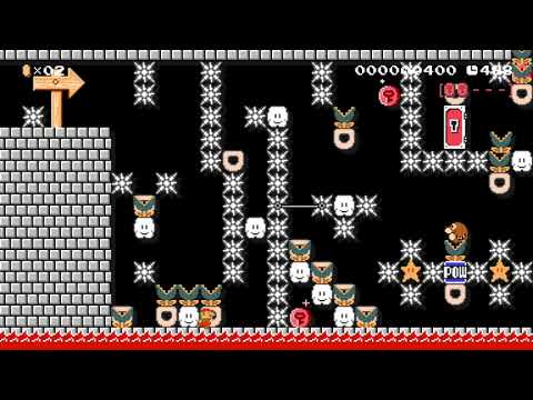 Insane precision level (preview) - Super Mario Maker