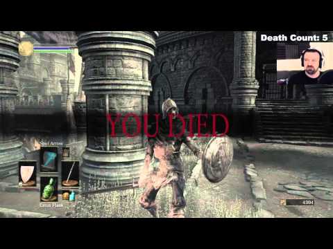 Dark Souls III playthrough pt6 - Using the Environment...TOASTY!