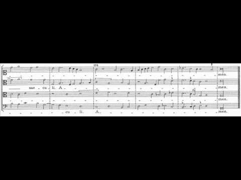 Johannes Ockeghem - Missa L'Homme Armé - Ensemble "Voix Fort Cleres", Athens, GA 1988