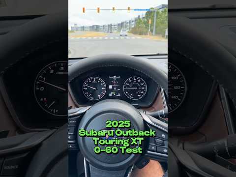 Thumbnail for 2025 Subaru Outback Touring XT 0-60 TEST by Subaru