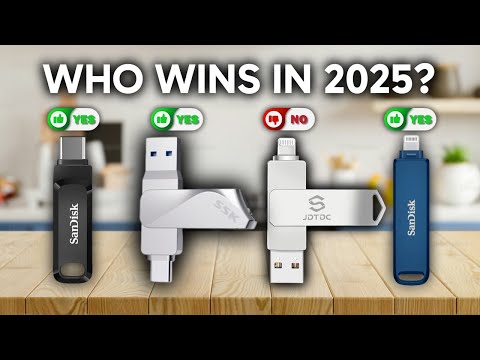 Top 5 BEST Flash Drives For iPhone in 2025 | ✅ BEST Amazon USB-C Flash Drives