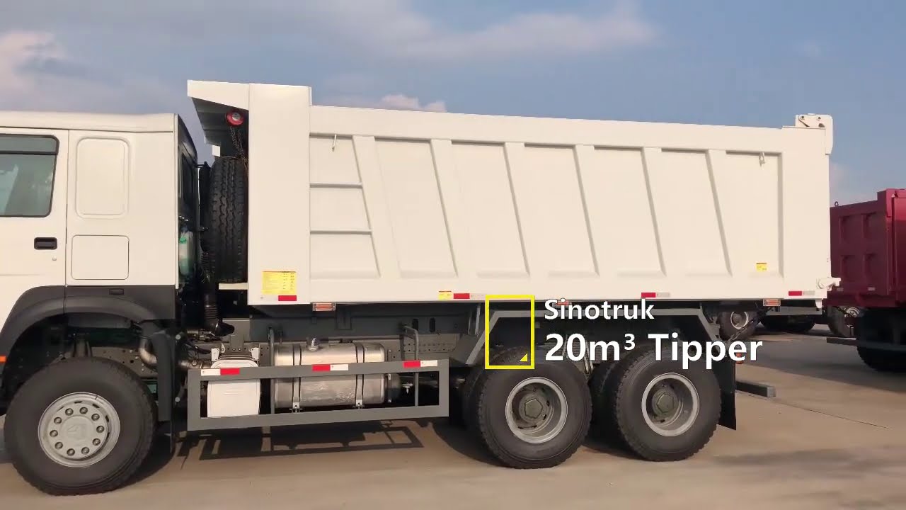 howo7 20cbm dump truck