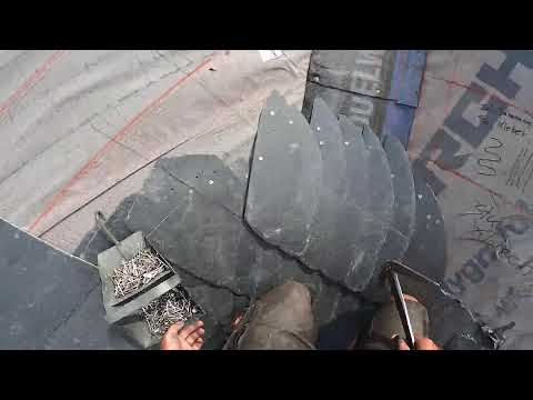 Schieferkehle decken  - Teil 77 - Schieferdach Freital - Schieferdecker Sachsen