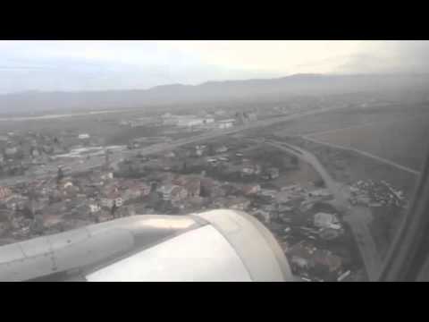 Кацане в София с Турски авиолинии/Landin in Sofia with Turkish airlines