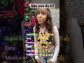 Can You Do It