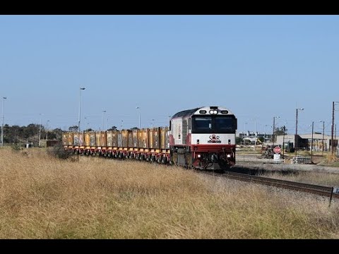 Rail Action 3rd January 2022 SCT Logistics and OneRail including the BlueScope Steel Shunt