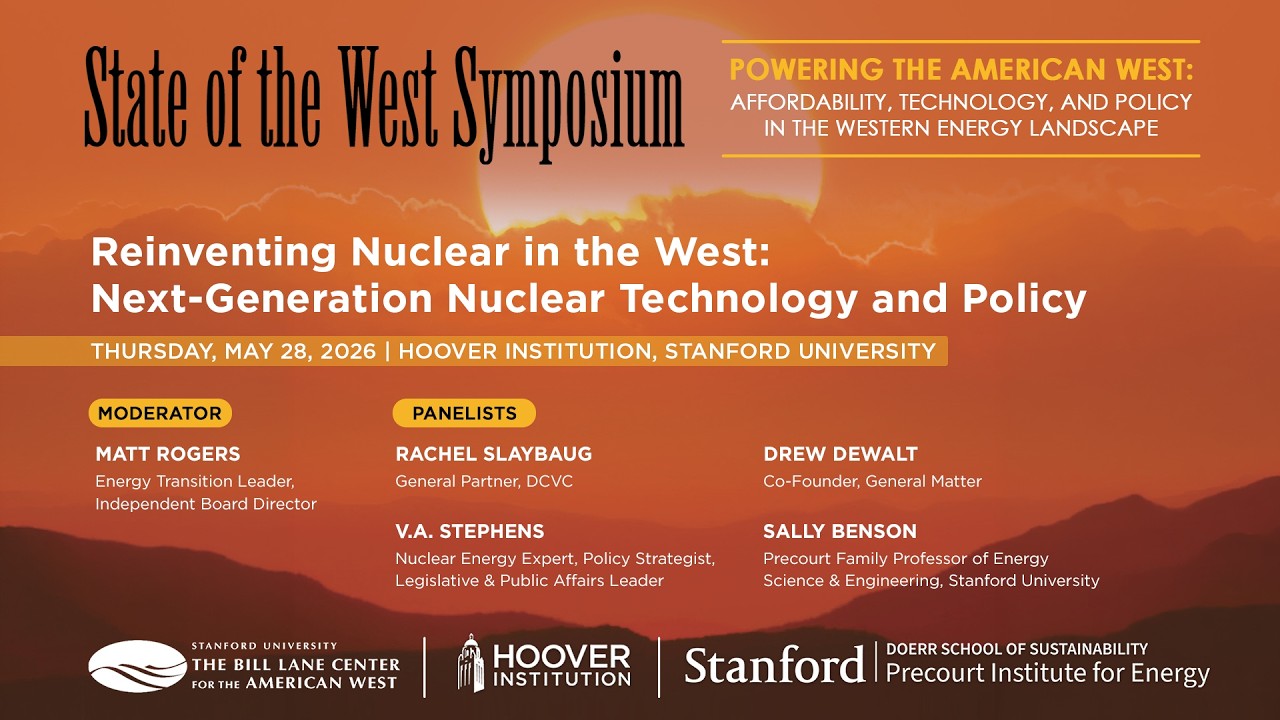 Reinventing Nuclear in the West: Next-Generation Nuclear Technology and Policy