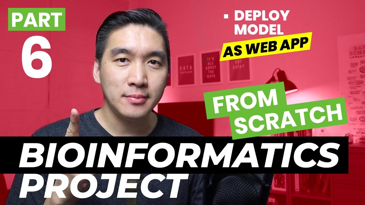 Bioinformatics Project from Scratch - Drug Discovery #6 (Deploy Model as Web App) | Streamlit #22